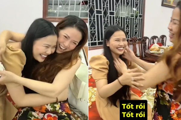 Con dâu báo tin vui, mẹ chồng hò reo, bố chồng rơi nước mắt vì hạnh phúc-1