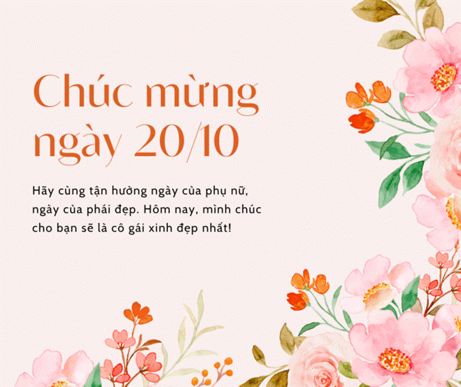 Những mẫu thiệp chúc mừng Ngày Phụ nữ Việt Nam 20/10 đẹp nhất-12