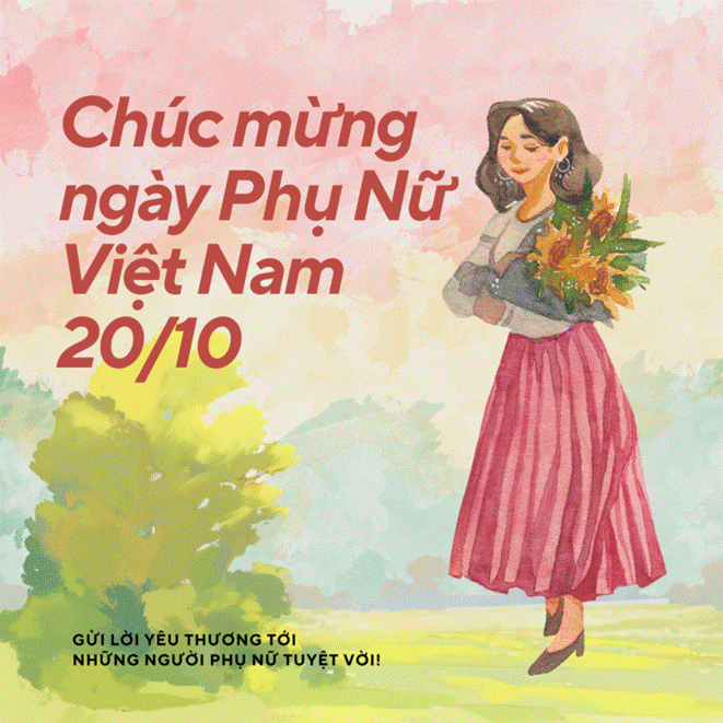 Những mẫu thiệp chúc mừng Ngày Phụ nữ Việt Nam 20/10 đẹp nhất-13